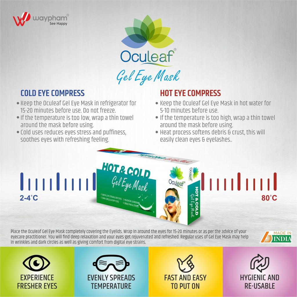 Oculeaf Gel Eye Mask Waypham