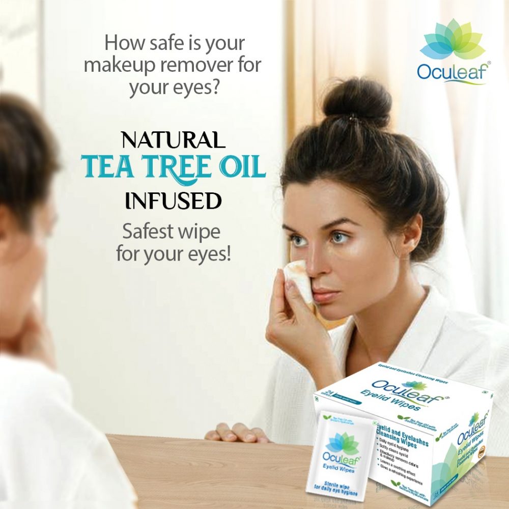 Oculeaf Eyelid Wipes (24) Waypham