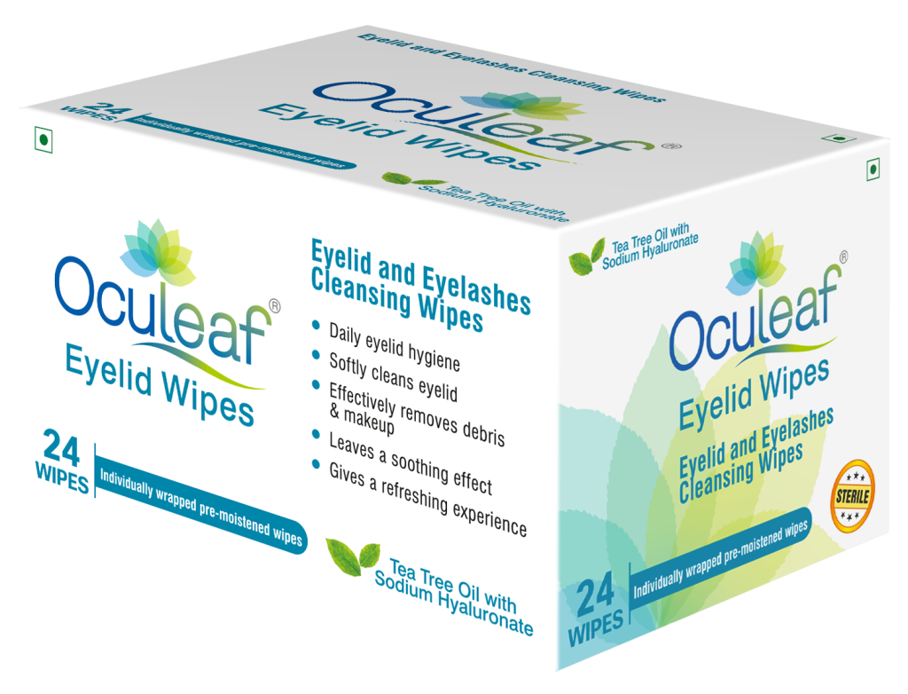 Oculeaf Eyelid Wipes (24) Waypham